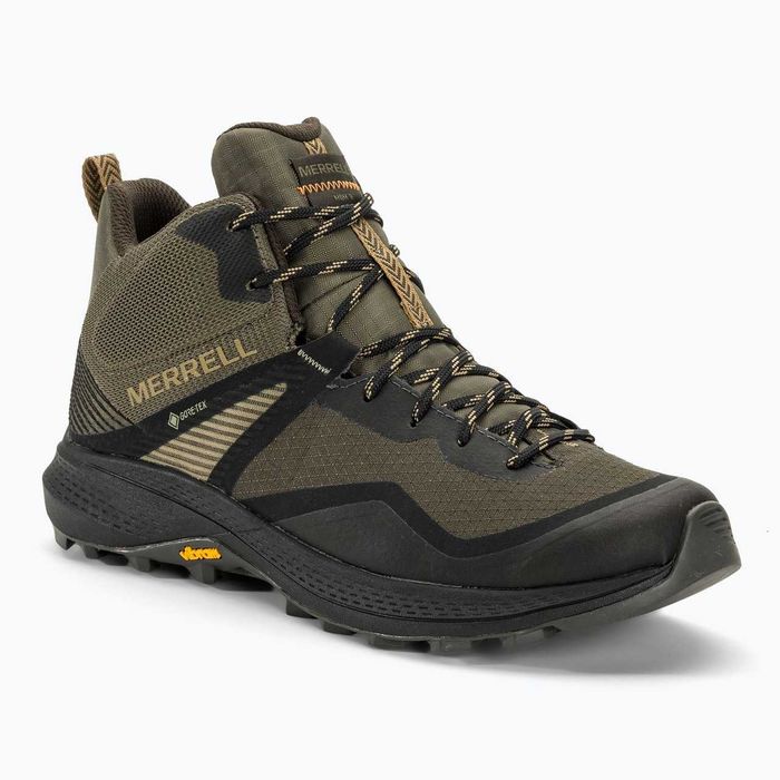 Черевики туристичні чоловічі Merrell MQM 3 Mid GTX оливкові