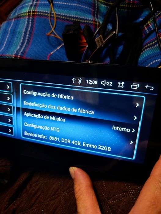 Rádio android Mercedes