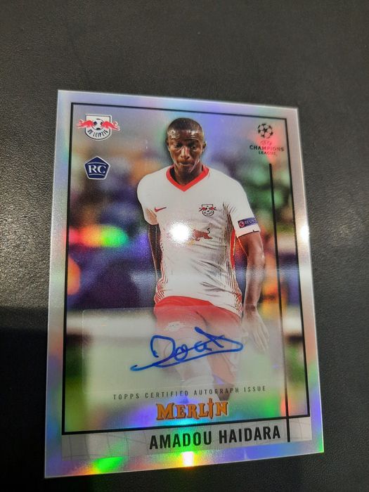 Футбольна картка автограф Amadou Haidara