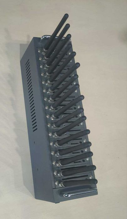 Симбанк, модем GSM, GSM шлюз. Для приема и отправки смс/sms. 16 порта