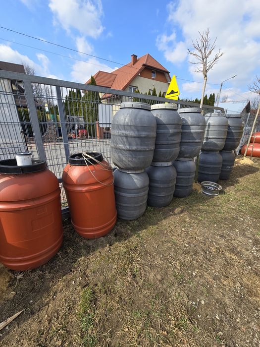 Beczka plastikowa 160litr.,200litr.220,240 zbiornik 1000l, 600l
