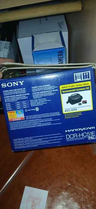 Camera vídeo sony touch painel LCD