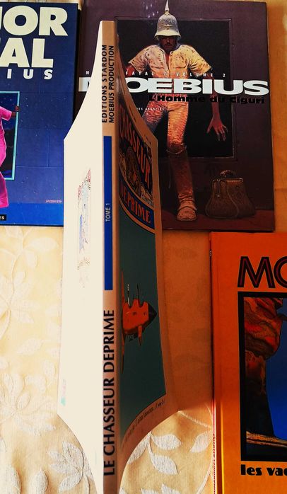 Livros BD - Moebius - Garage Hérmetique - Major Fatal 3 e HS (francês)