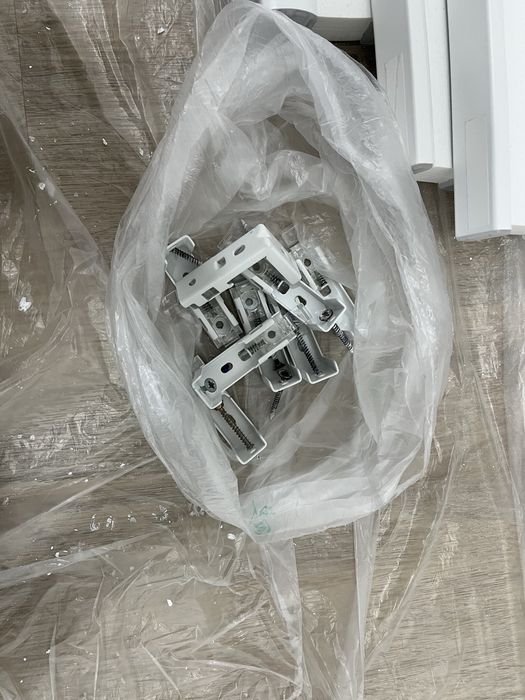 Estore alveolar branco Ikea modelo Hoppvals