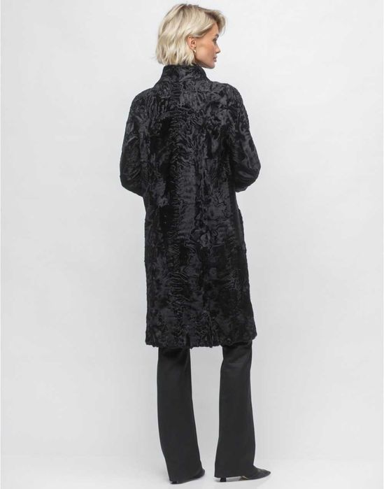 Пальто Италия Шуба из каракульчи Swakara