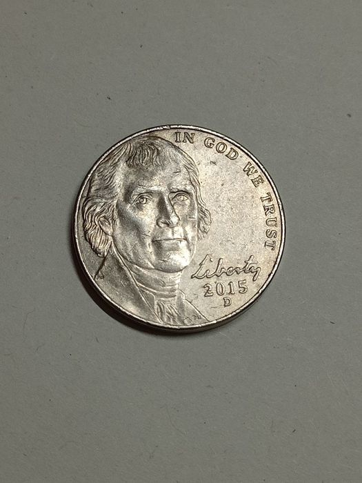 Moneta: United states of America "IN GOD WE TRUST" Liberty 2015 D