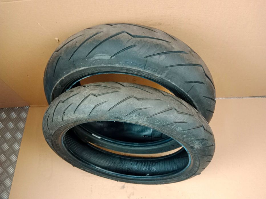 Opony Motocyklowe Pirelli Diablo Rosso III Opona Przód 120/70 Tył 180/55 ZR17