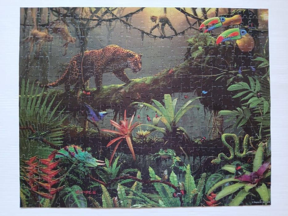 Puzzle 500 peças 3D Jungle Life