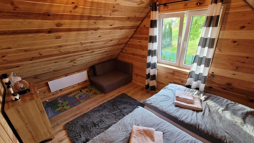 Domek całoroczny Zakątek Krasice, strefa relaksu, bania, jacuzzi, quad