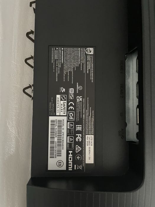 Монітор 27 Philips 27E1N1800AE,IPS, 4K UHD