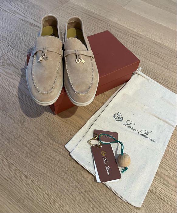 Loro piana mokasyny damskie