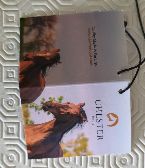 Botas equitação Chester tam38