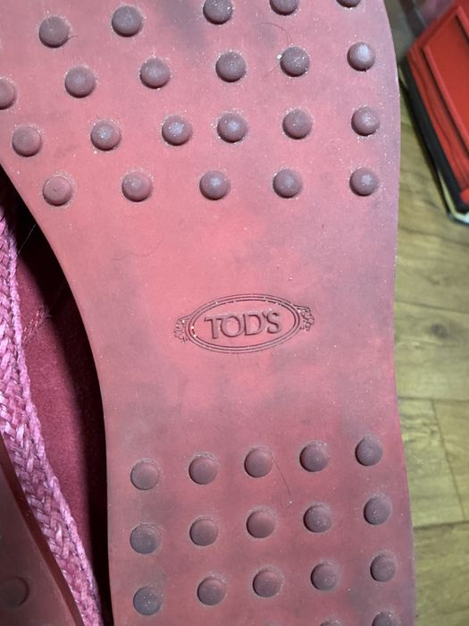 Мокасины эспадрильи Tod’s