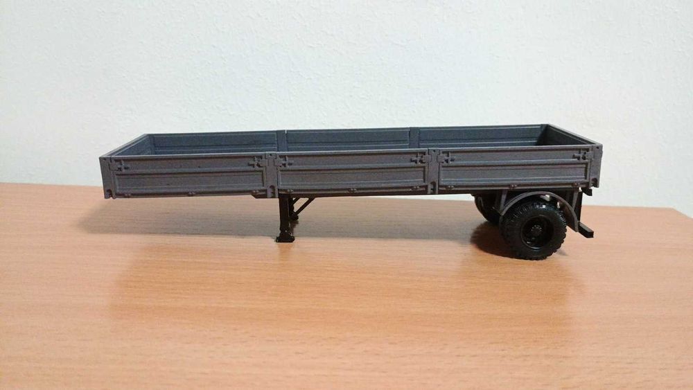 Масштабная модель 1/43 полуприцеп одаз 93571
