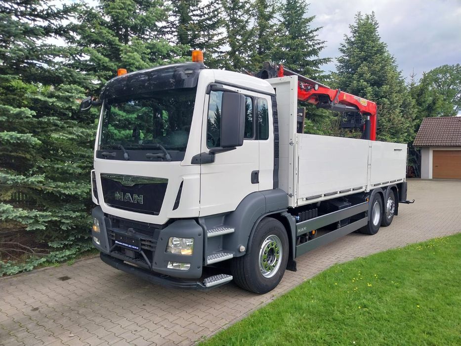 MAN TGS 26.400 z Palfinger PK 23001/ 3-oś skrętna