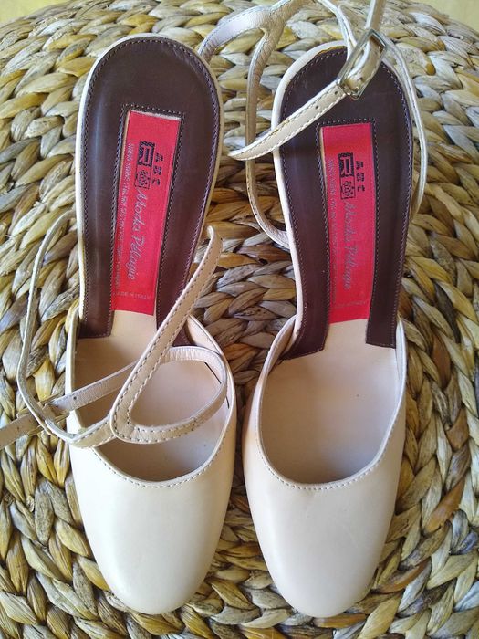 Sergio Rossi  Made in Italy Designerskie buty, 100% Skóra, Rozmiar 37