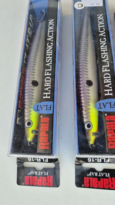 Rapala Flat Rap 16cm i Minnow Rap 11cm,