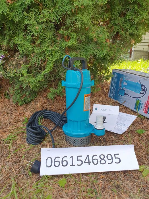 насос 1,5 кв фекальний дренажний фекальный дренажный