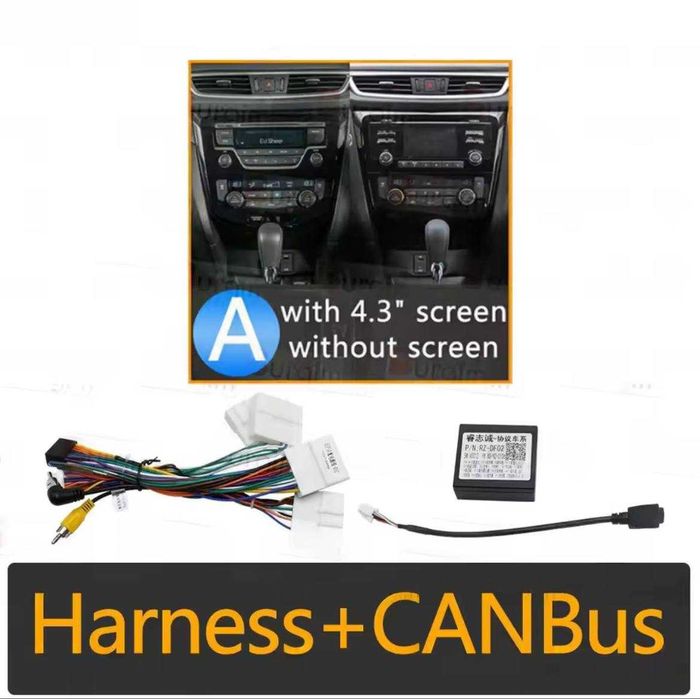 Nowe Radio/Nawigacja ANDROID Nissan Qashqai J11 (2+32/4+64gb)