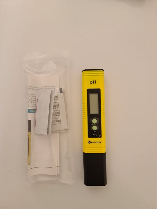 Hidroponia - Medidor digital PH novo