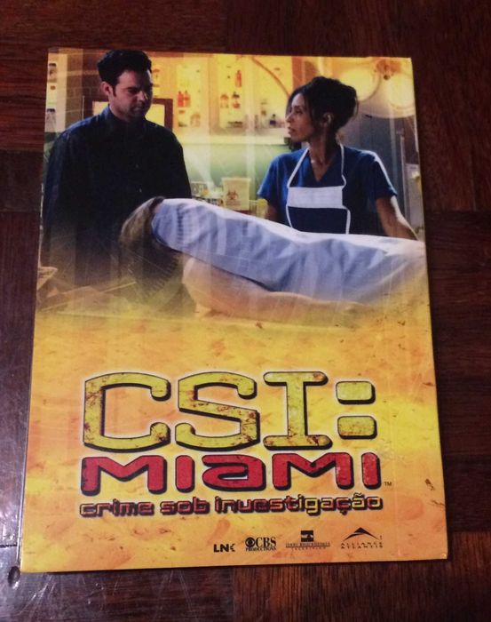 DVD: Csi Miami. Caixa com 3 DVD