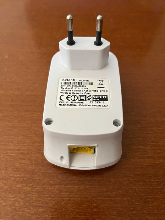 Aztech WL559E - 300 Mbps Wi-Fi Repeater64297733051267122