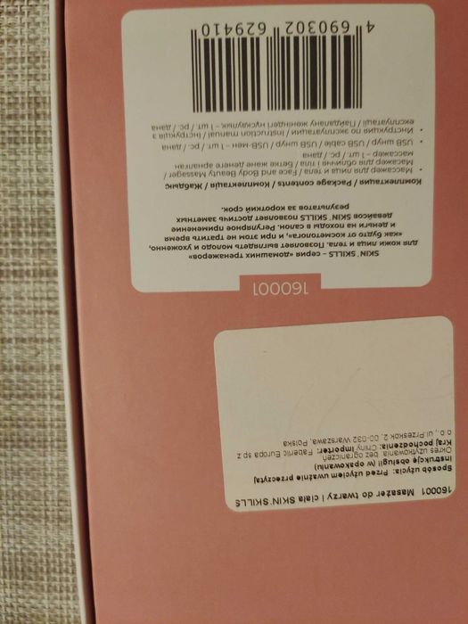 Inteligentny masażer do twarzy i ciała.