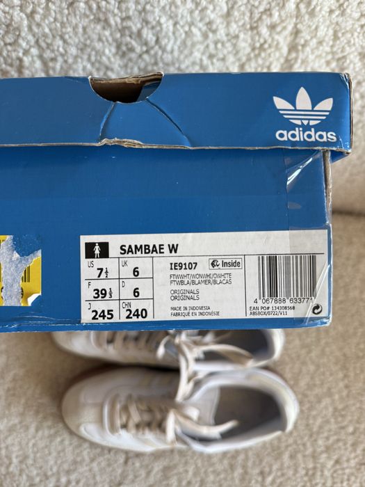 Кросівки кеди жіночі Adidas Samba 39/40,5p