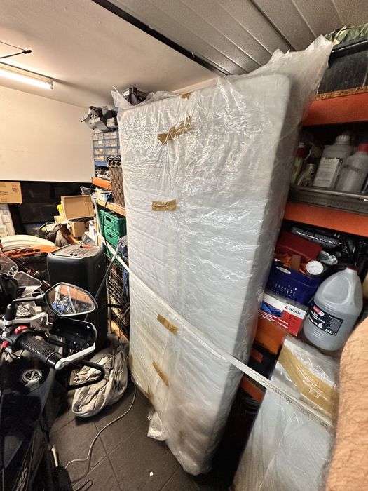 Cama 90cm x 200cm ikea impecavel com estrado e colchao