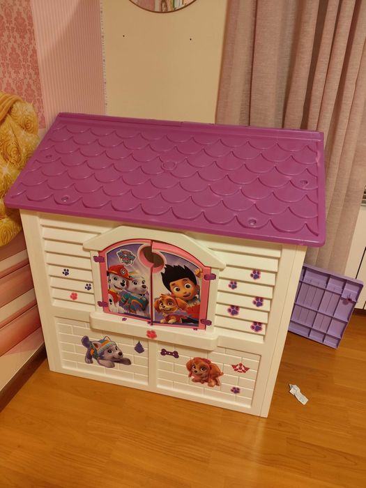 Casa de brincar com muitos acessorios