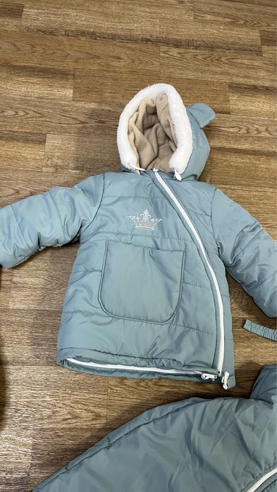 Дитячий зимовий комбінезон +конверт