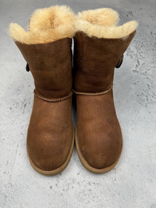 Ugg Śniegowce W Bailey Button  Brązowy