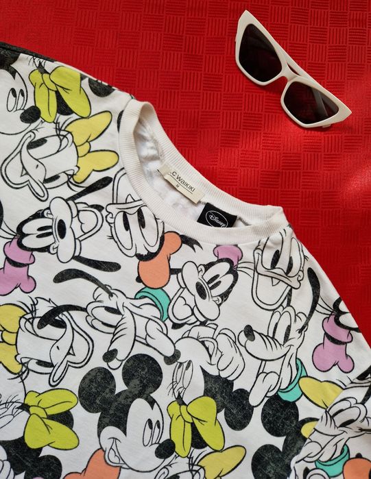 Жіночий світшот LC WAIKIKI розмір М батнік Disney реглан худі