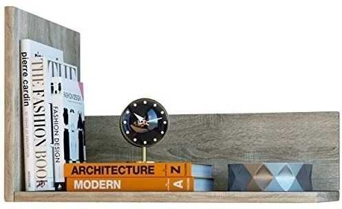 Półka ścienna VCM Blisa Dąb Sonoma - 2 sztuki