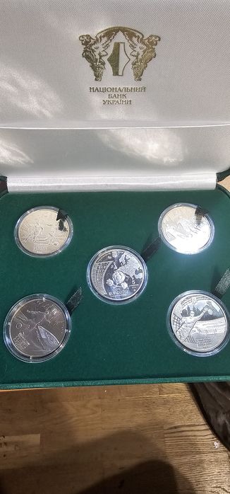 Монеты Украины незильбер