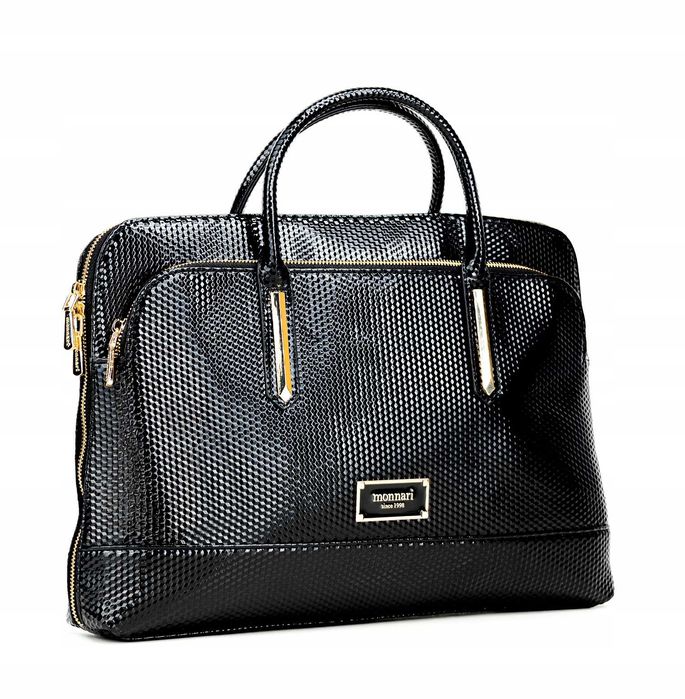 Torba Na Laptopa MONNARI Torebka Damska A4 Elegancka Do Pracy Eko
