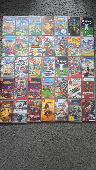 Gry na konsolę Nintendo Switch