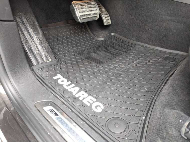 Гумові килимки в салон VW Touareg ФВ Туарег коврики ФВ Туарег 10-2025