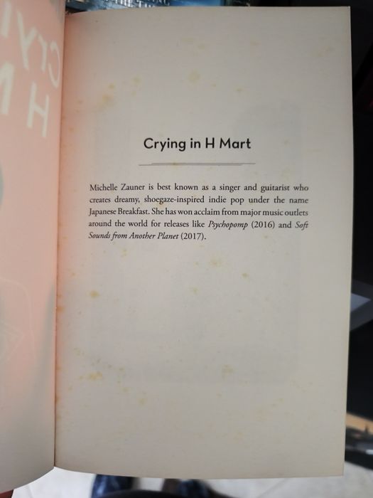 Crying in H Mart - Michelle Zauner