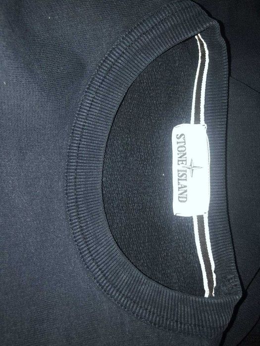 свитшот stone island синий