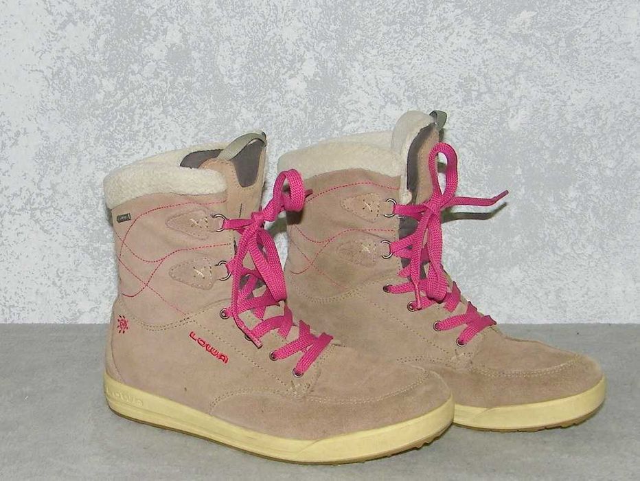 LOWA SAMARA GTX Mid Gore-Tex - ŚNIEGOWCE - rozm. 38 - IDEALNE !!!