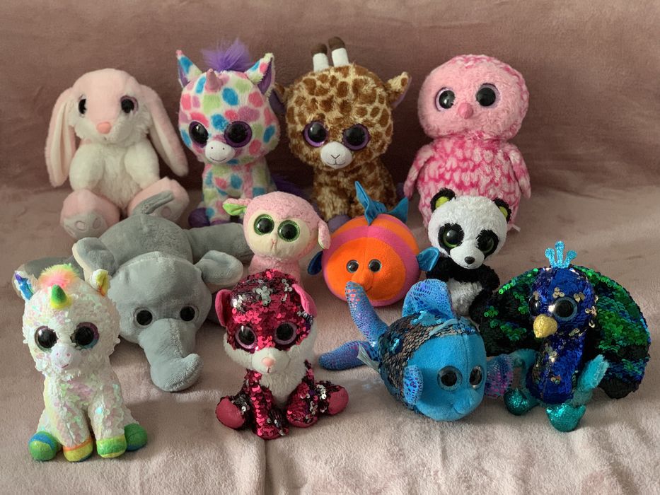 Мягкие игрушки, глазастики, Ty, Микки маус