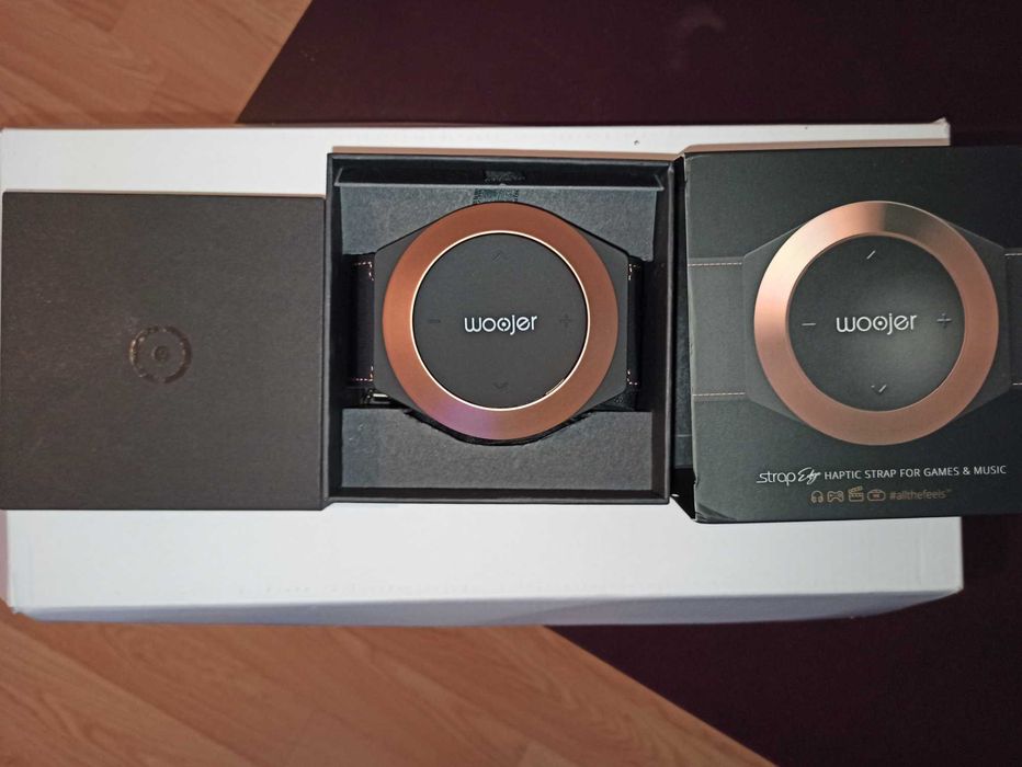 NOWY Pasek haptyczny woojer edge strap do gier VR i nie tylko!