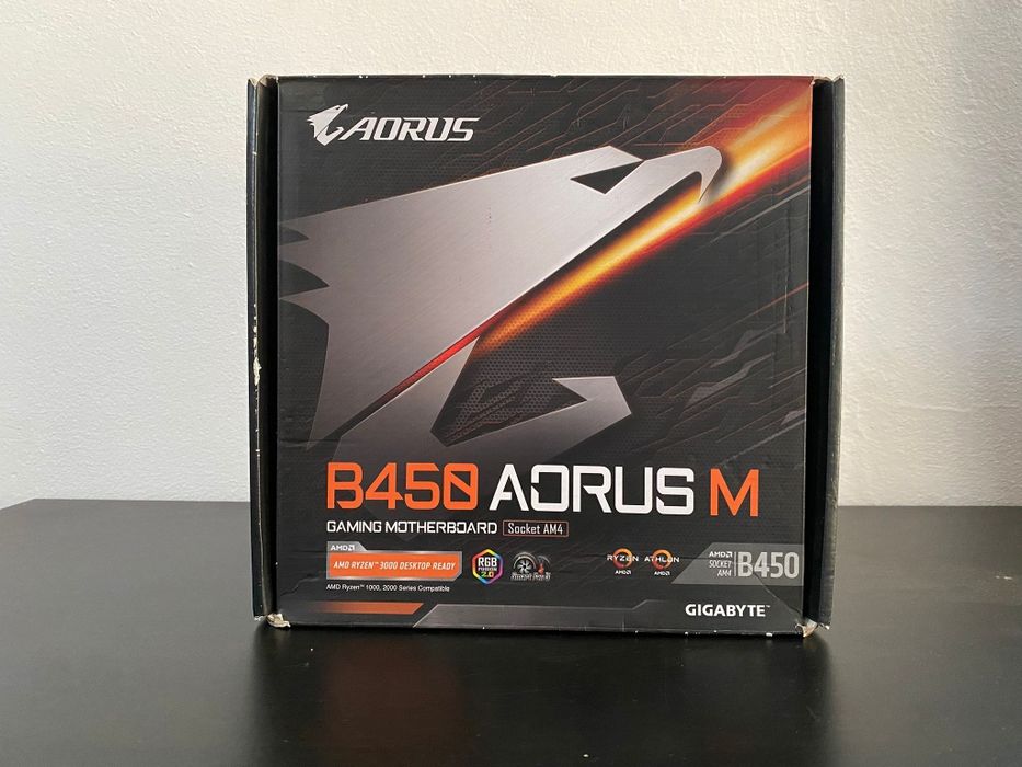 GIGABYTE B450 AORUS M (Peças/Reparação)