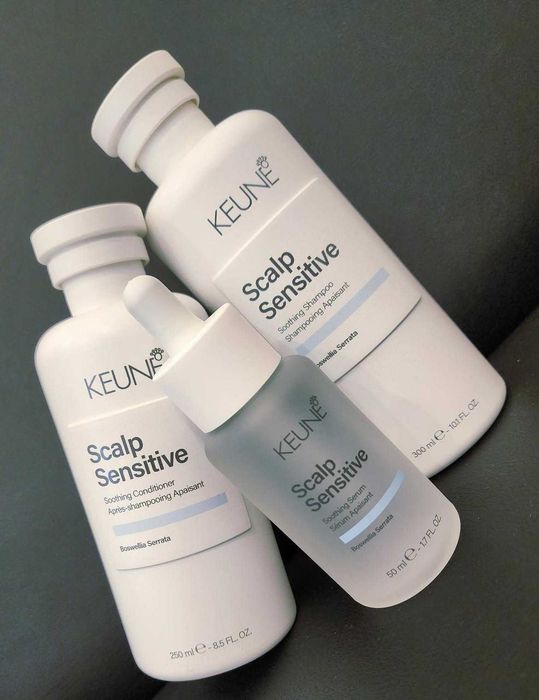 Для чутливоі шкіри Keune Care Scalp Sensitive Шампунь / Кондиціонер / Сироватка