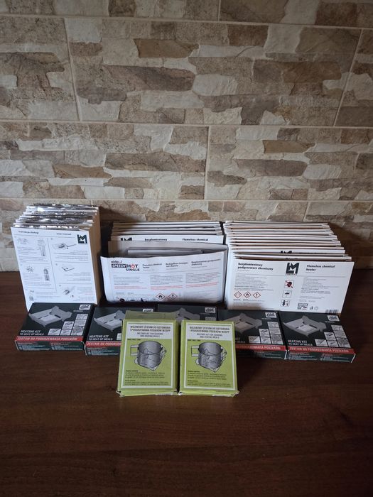 4x Speedy Hot Single – Chemiczne Podgrzewacze do Posiłków Bez Ognia /
