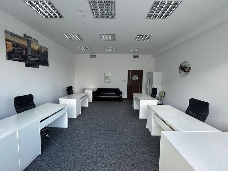Biuro 40 m² po remoncie – 6 stanowisk – Ostrobramska