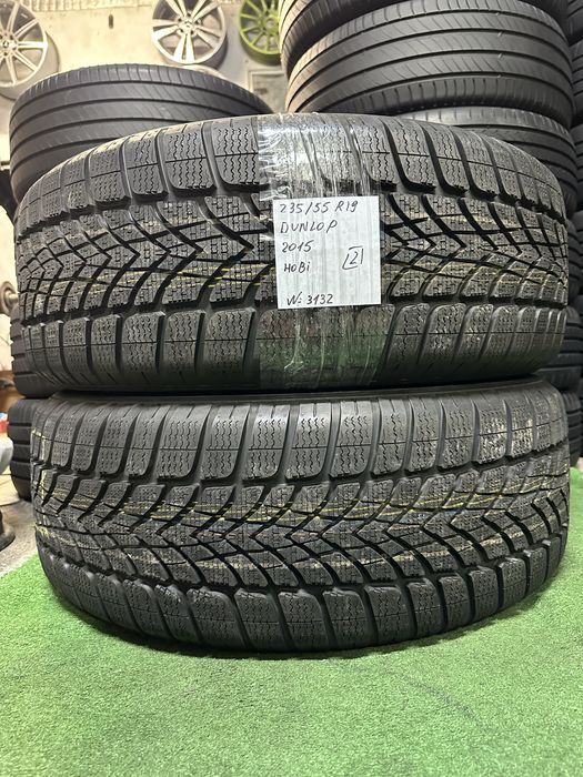 Шини зимові пара 235/55 R19 (101V) Dunlop Winter Sport 4D
