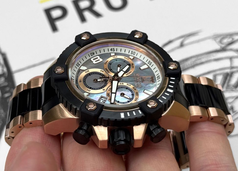 Годинник чоловічий Invicta 51285 Reserve Jason Taylor Imperix Limited Edition 43/99 50 мм 200 МТ