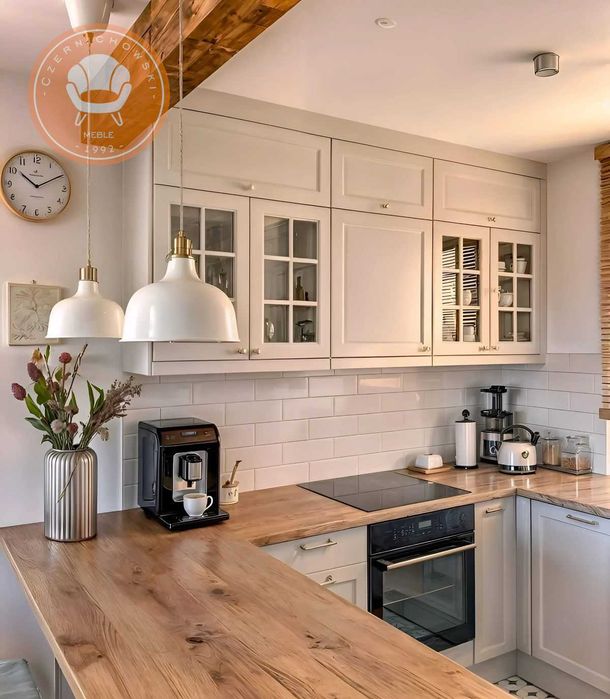 Meble kuchenne CLASSIC złożone w całości szeroki wybór frontów i brył